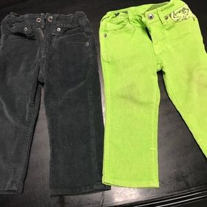 Lot of 2T Volcom pants